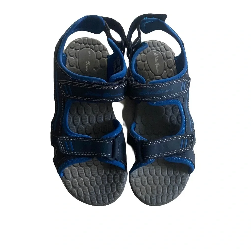 Eddie Bauer Boys Blue gray Sandals size 3
